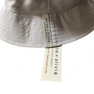 Alice + Olivia Gray Bucket Hat